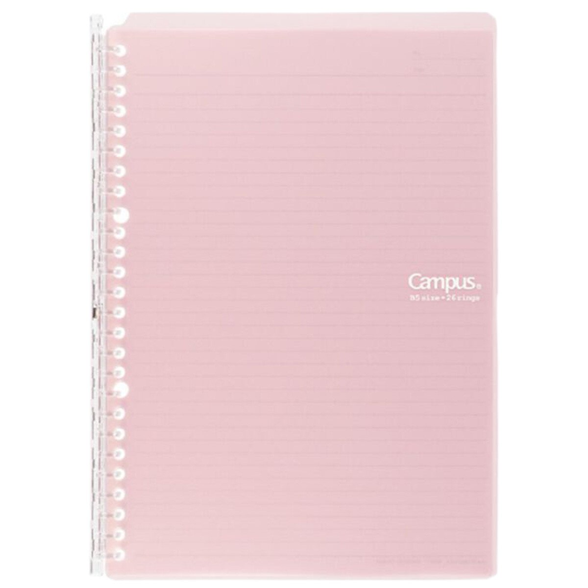 Campus Smart Ring Binder light pink